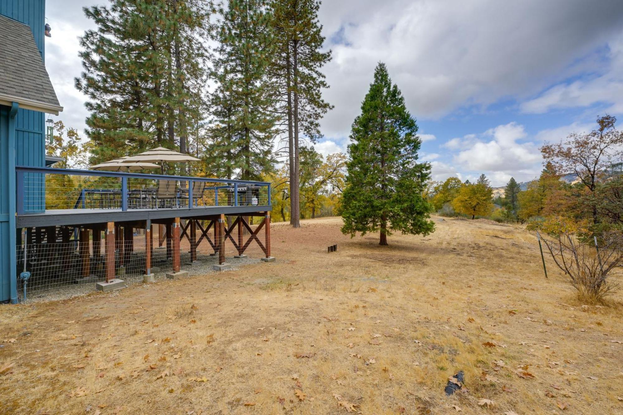 Mudge Ranch Retreat Near Bass Lake With Ev Charger Coarsegold Exterior foto